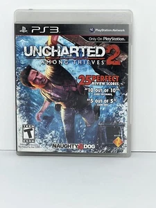 Uncharted 2: Among Thieves (Sony PlayStation 3, 2009) PS3 CIB completo con manuale - Foto 1 di 4