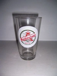 Vintage Budweiser Beer Anheuser Busch Drinking Glass - Picture 1 of 7