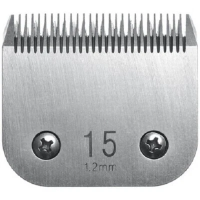 Miaco Size 15 Detachable Animal Clipper Blade fits Andis AG, AGC and Oster A5