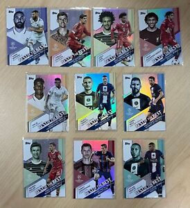 2023 Topps Best Of The Best UCL Set 10 Cards #BB 1-10