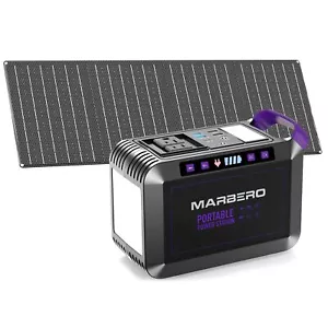 MARBERO Generatore Solare 172Wh con Pannello Solare 200W - Foto 1 di 8