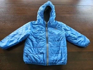 LL Bean Infants' Blue Soft Fleece Lined Full-Zip Hoodie Jacket Size 12-18 M - Imagen 1 de 10