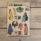 Butterick 3488 Sewing Pattern Child Hooded Bath Towels & Wash Mitts UNCUT