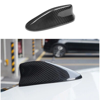 Capa de antena barbatana de tubarão teto fibra de carbono real para Honda Accord 2018-2022 - Imagem 1 de 4
