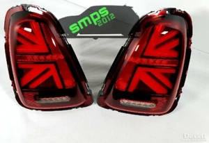 Mini Red LED Union Jack Rear tail Lights R56 2006 - 2010 Gen 2 (pre-LCI) - Picture 1 of 10