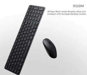 RAPOO 9320M Bluetooth 4.0, 5.0 + 2.4G Wireless Multi-mode Keyboard Mouse Combo - Picture 1 of 1