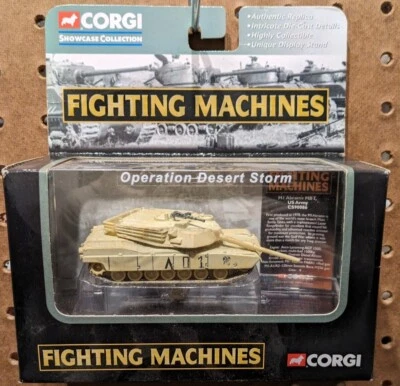 Corgi Fighting Machines MI ABRAMS US ARMY CS90086 Desert Storm (B1) - Image 1 of 4
