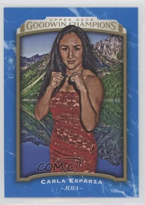 2017 Upper Deck Goodwin Champions Royal Blue Carla Esparza #27 - Image 1 of 2
