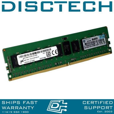 Micron MTA18ASF1G72PZ-2G1 8GB PC4-17000 DDR4-2133MHz ECC RDIMM 288Pin Server RAM - Image 1 of 3