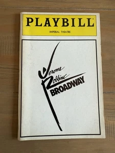 Jerome Robbins Broadway February 1989 Broadway Musical Playbill Jason Alexander - Picture 1 of 1