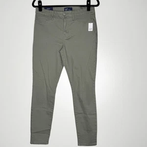 NEW Gap Mid Rise Cropped Favorite Jegging Green Women's Size 8/29 - Picture 1 of 9