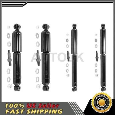 4 Amortiguadores delanteros traseros Monroe puntales para GMC C15 Suburban 5,0 L 1978 1977 1976 1975 Foto 1 de 3