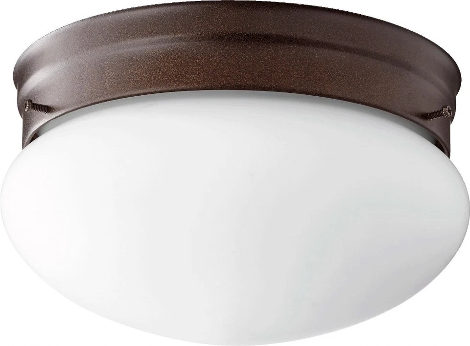 Montaje empotrado de setas de 2 luces en estilo Quorum Home Collection - 9,75 pulgadas de ancho Foto 1 de 1