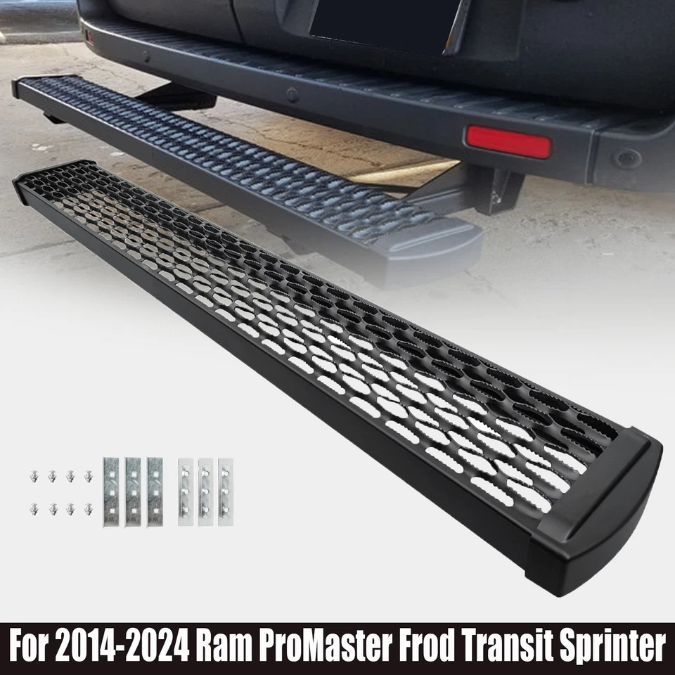 Para 14-24 Ram ProMaster Frod Transit Sprinter estribo trasero 7"x54 estribo lateral Foto 1 de 4