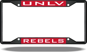Marco de matrícula negro Nevada UNLV REBELS - Imagen 1 de 1