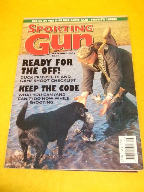 SPORTING GUN - KEEP THE CODE - SEPT 2003 - Image 1 of 1
