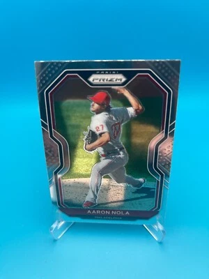 2021 Panini Prizm - Tier II #147 Aaron Nola - Image 1 of 2