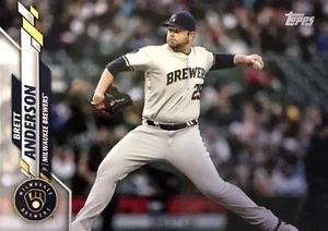 2020 TOPPS UPDATE (#U-275) - BRETT ANDERSON - Picture 1 of 1