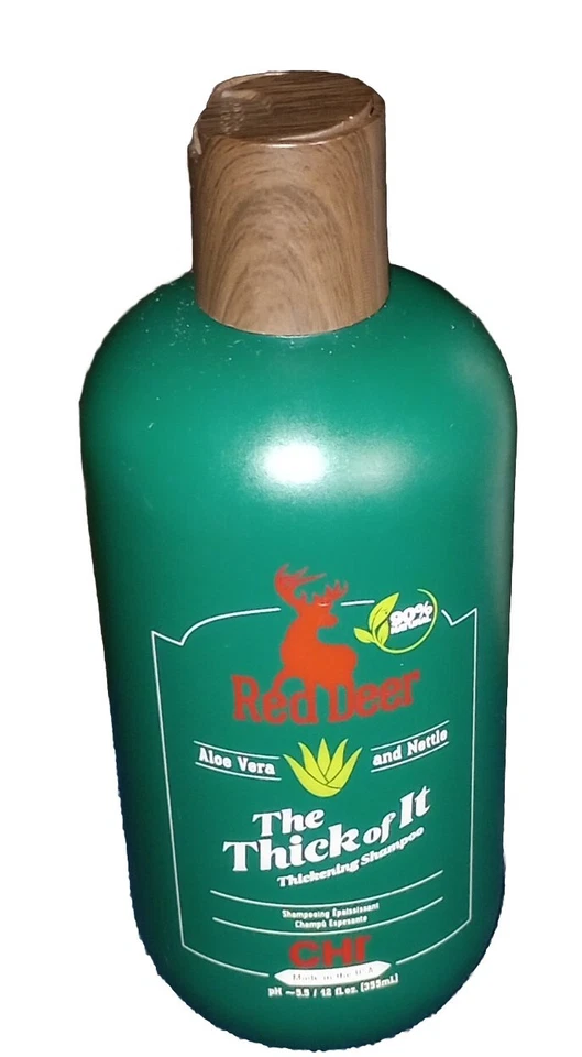 CHI Red Deer Thickening Shampoo 12 fl oz W/ Aloe Vera,Fast Shipping. - Image 1 of 2