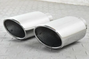 Jaguar XJ8 XJR X308 HINTEN AUSPUFFBOX ERSATZ EDELSTAHL LEISTUNGSTIPPS 58 MM - Bild 1 von 10