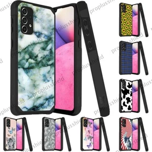 For Samsung Galaxy A33 5G Dual Layer Shockproof Case + Tempered Glass Cover  x2 - Picture 1 of 19