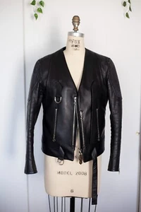 Louis Vuitton 2019 Leather Biker Jacket Size 38 Originally $6,000 - Picture 1 of 8