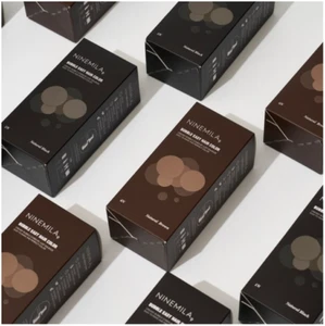 NineMila Bubble Easy Hair Dye Natural Brown & Black 50ml Chemical Free Vegan - Picture 1 of 18