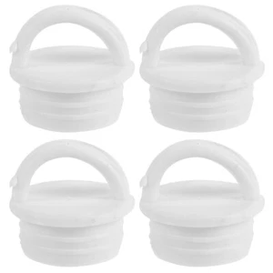 4 Pcs Multi-use Stopper Small Rubber Spin Mop Bucket Plug The Hole - Picture 1 of 12