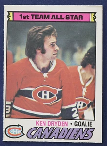1977-78 O-Pee-Chee #100 Ken Dryden AS1 EX to EXMT - Picture 1 of 2