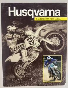 1993 Husqvarna WXC Cross Country Series Brochure 125–610 Models - Imagen 1 de 2