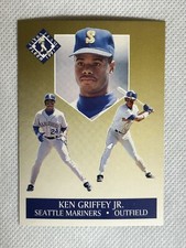 1991 Fleer Ultra Ken Griffey Jr. #4 Team Insert Baseball Card Seattle Mariners