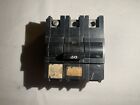 Federal Pacific Fpe Na350 3 Pole 50 Amp Stab Lok Thick Black Circuit Breaker