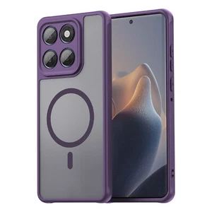 For Motorola Edge 60 /60 PRO, Shockproof Matte Magnetic Clear Shell Cover Case - Picture 1 of 24