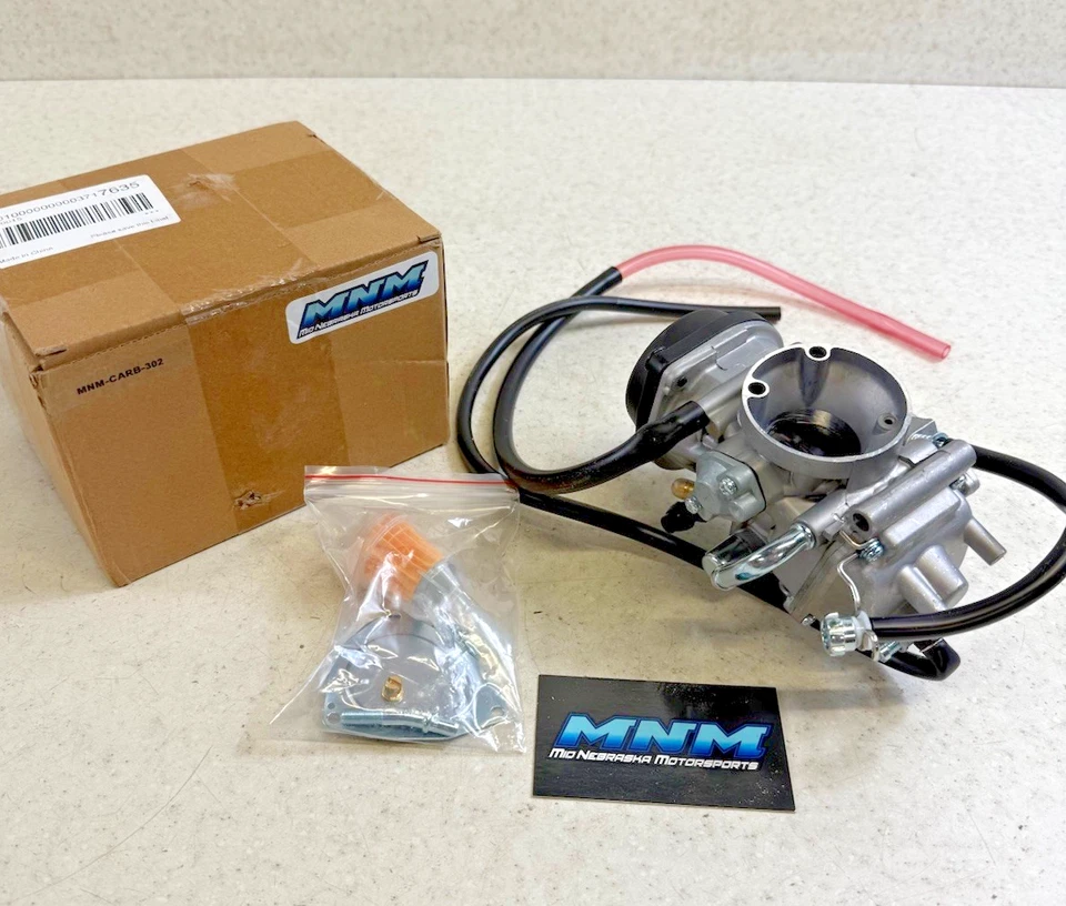 03-08 Kawasaki KFX 400 DVX400 Suzuki LTZ400 Complete Carburetor CARB MNM *VIDEO - Image 1 of 4