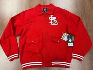 ST LOUIS CARDINALS 47 GOLDEN DIAMOND HOMESTEAD JACKET L COOPERSTOWN NEW NWT $175 - Picture 1 of 8