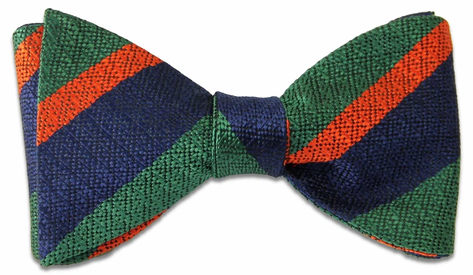 Royal Irish Regiment Silk Non Crease (Self Tie) Bow Tie - Image 1 of 1