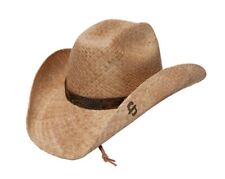 Stetson River Run - Shapeable Straw Cowboy Hat Small Natural