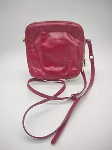 Hobo International Pink Fuchsia Leather Crossbody Small Purse - Picture 1 of 8