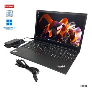 Lenovo ThinkPad E15 15.6'' Laptop i5-10210U 16GB RAM 256GB SSD Win 11 Pro H3062 - Picture 1 of 17