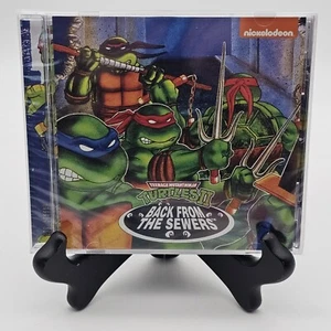 Teenage Mutant Ninja Turtles II Back From The Sewers CD Soundtrack Limited Run - Picture 1 of 4