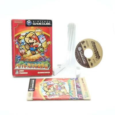 Paper Mario RPG Nintendo Gameube Box Manual - Image 1 of 4