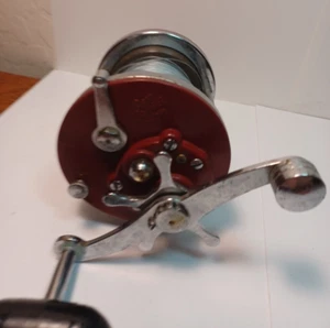 Penn 500 Jigmaster Maroon Conventional Fishing Reel made in USA JB6B - Picture 1 of 6