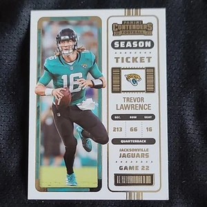 2022 Panini Contenders Season Ticket #51 Trevor Lawrence  Jacksonville Jaguars - Picture 1 of 10