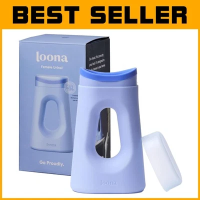 Portable Loona Blue Female Urinal - Travel-Friendly, Eco-Friendly, HSA Eligible - Image 1 of 4