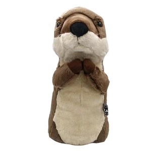 Cubierta de cabeza de club de golf driver madera felpa animal nutria marina cubierta de cabeza deportiva para... - Imagen 1 de 4