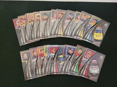 2002 NASCAR PRESS PASS LAP LEADER SET 24 OF 27 DIE CUT - Image 1 of 2