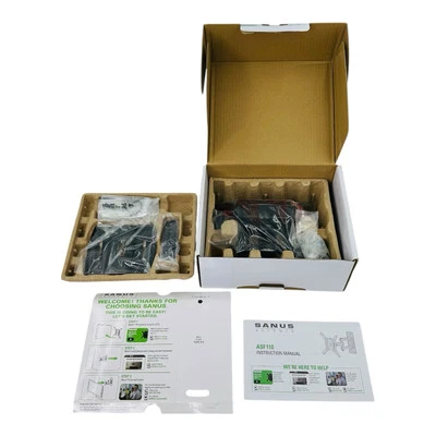 Sanus Full-Motion TV Wall Mount for 13"-30" TVs up to 35lb Foto 1 de 4