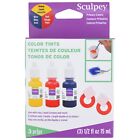 Sculpey Color Tints 3/Pkg-Red, Blue and Yellow