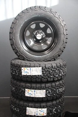 VW Bus T5 T6 T6.1 Satz Räder Stahl Dotz Dakar BF Goodrich AT KO2 Off Road Reifen - Bild 1 von 3