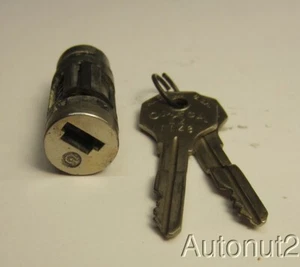 1934 Dodge Plymouth Chrysler DeSoto ignition lock with 2Omegan keys original NOS - Picture 1 of 3